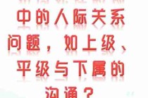 职场沟通技巧大全/职场有效沟通的技巧