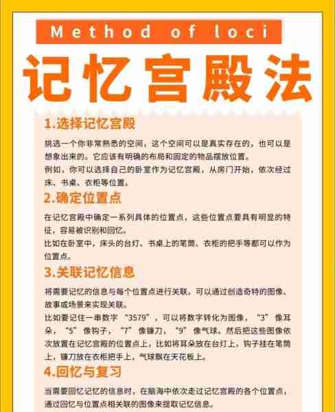记忆力训练实用技巧/记忆力训练18种方法